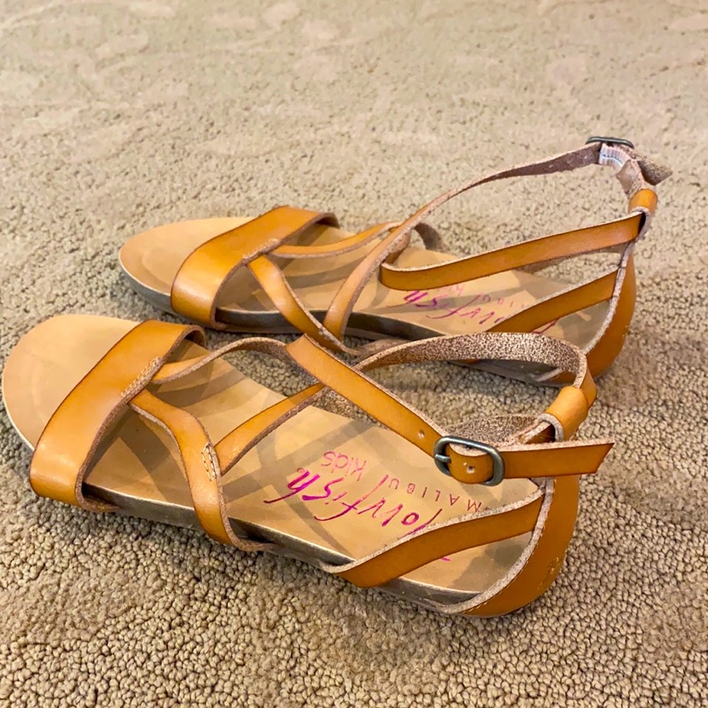 Blowfish kids leather sandals size 2.5
